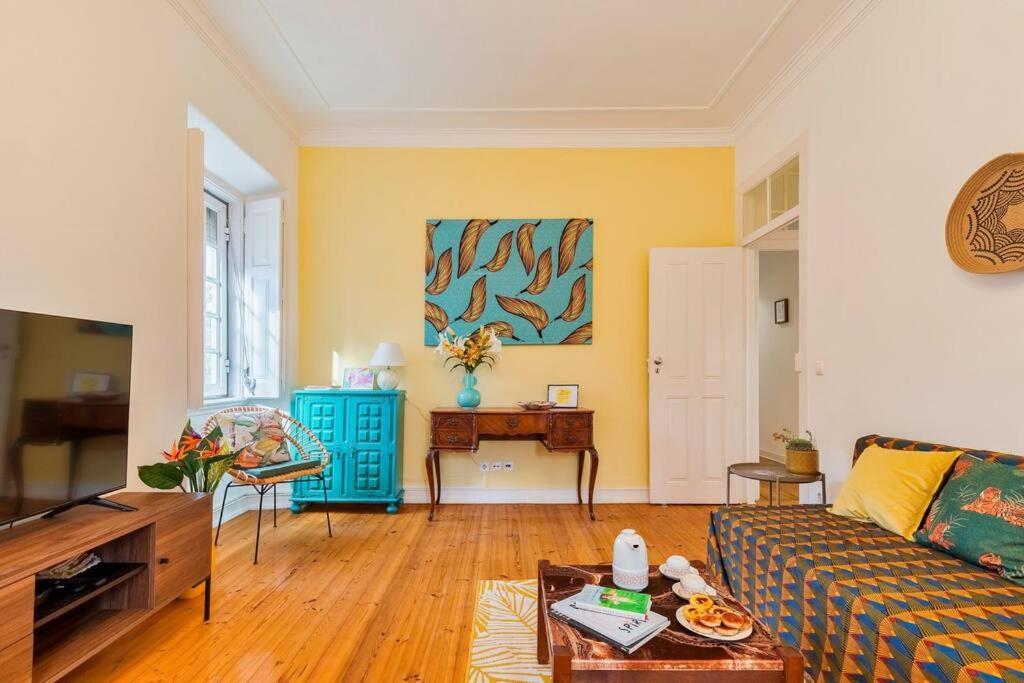 A Casa Amarela De Sintra Apartment Ngoại thất bức ảnh